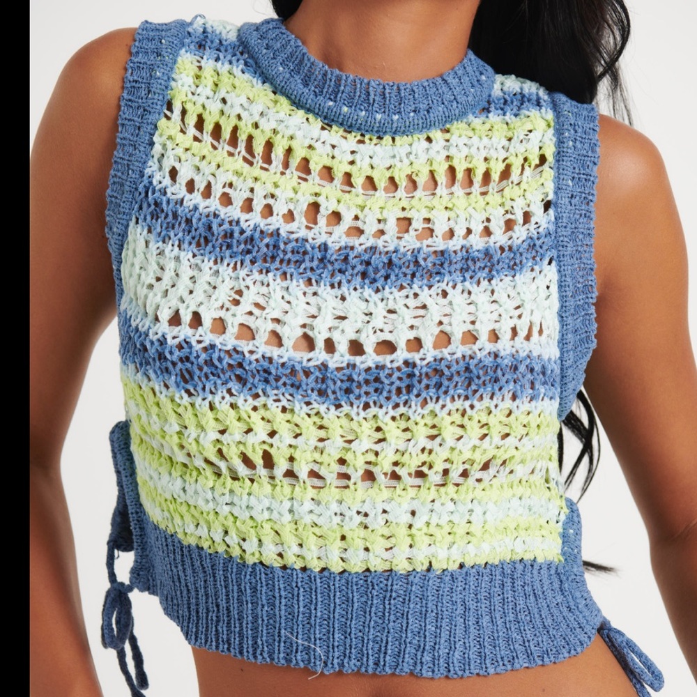Zara knitted crop top